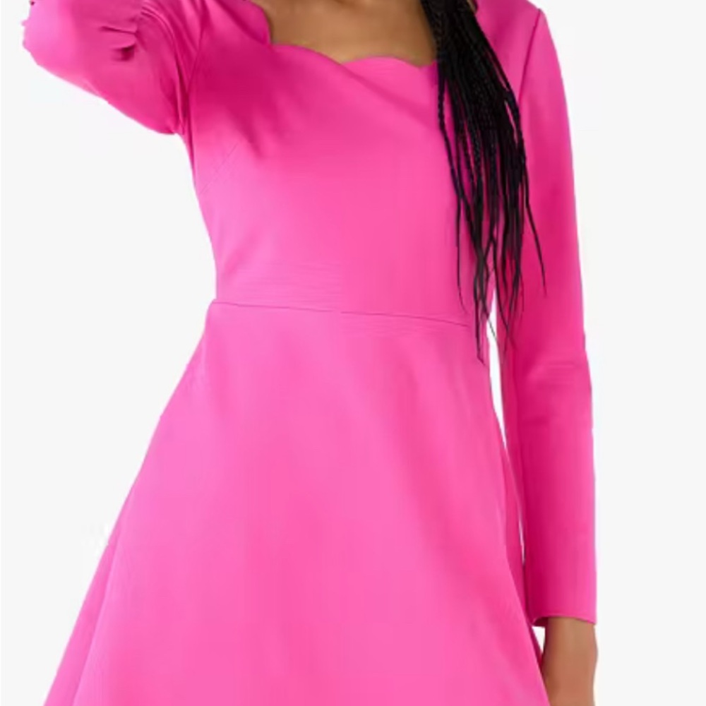 Kate Spade scalloped neckline Dress